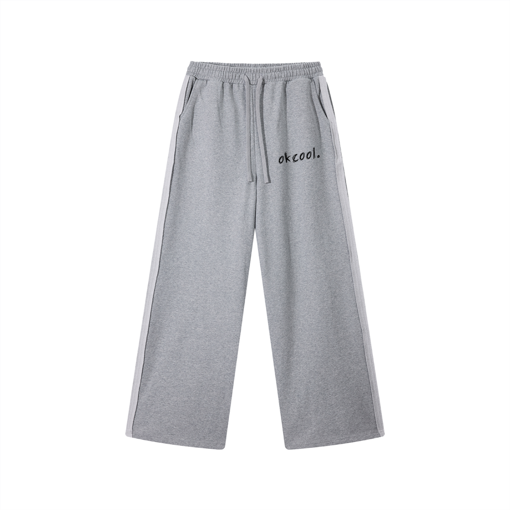 "okcool." Men's Straight-Leg Sweatpants